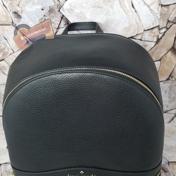 Large Backpack Karina Black Leather Kate Spade - Picture 8 of 14